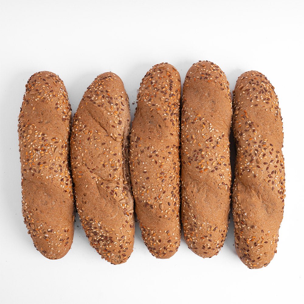 Brown multi cereals baguette - Khobz
