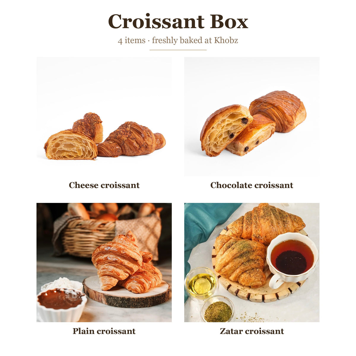 Croissant Box bundle - Khobz