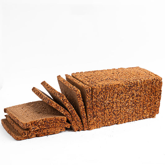 Brown multi cereal toast