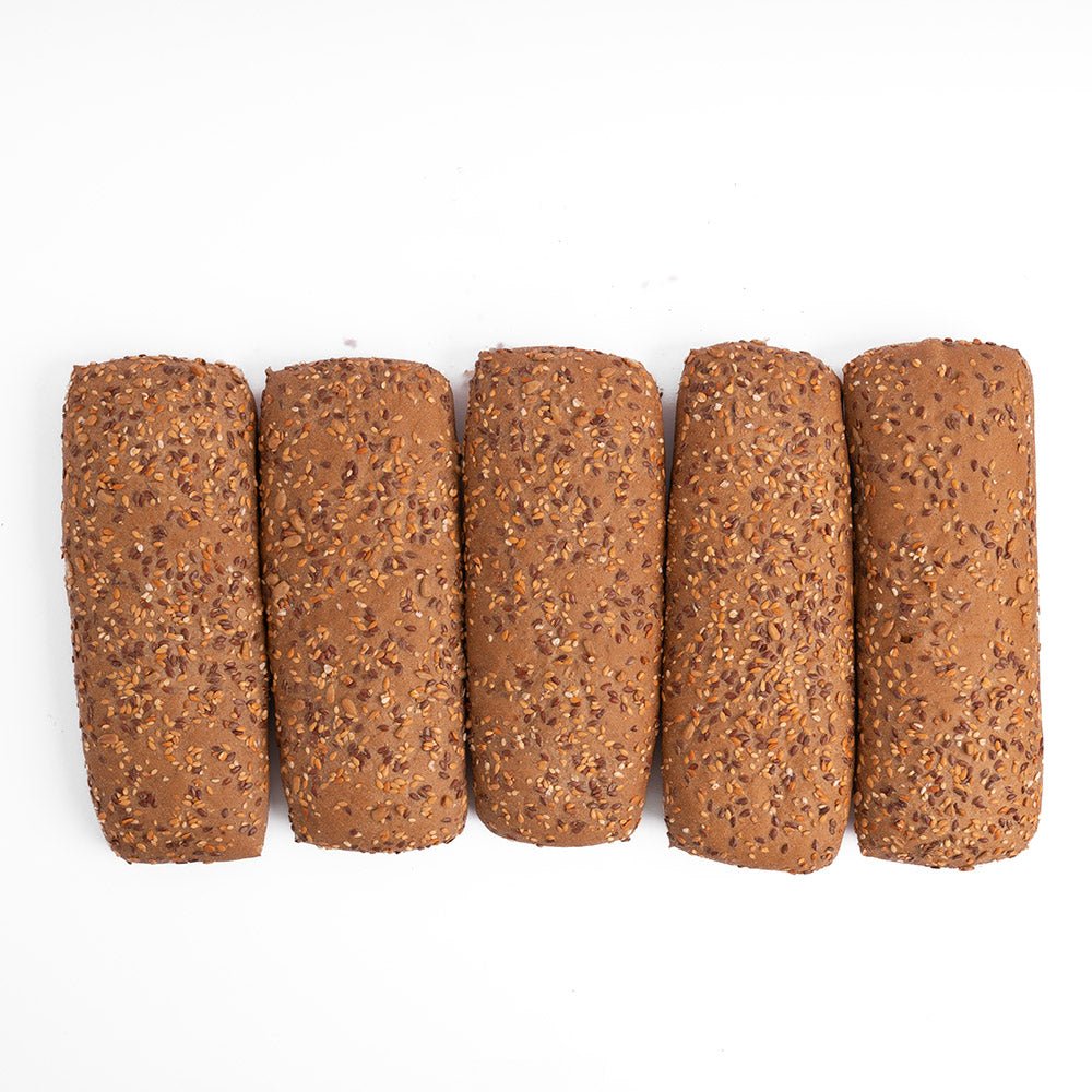 Multi seeds brown ciabatta - Khobz