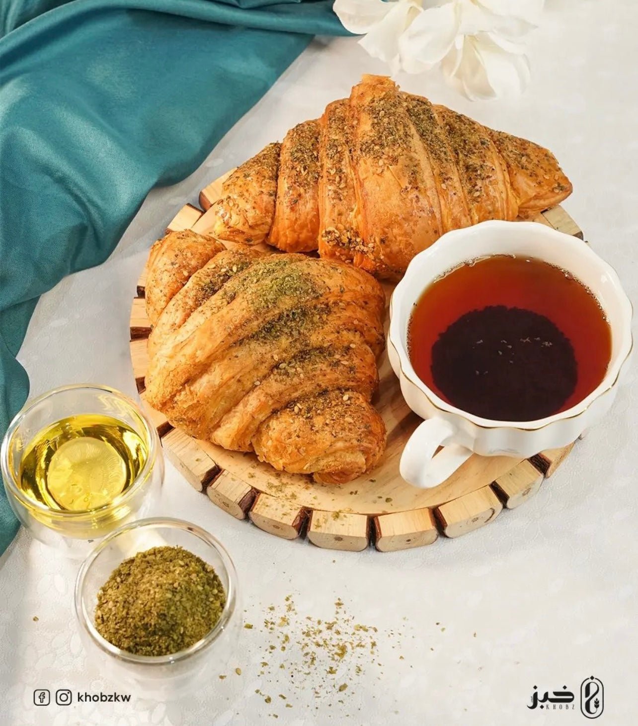 Zatar croissant - Khobz